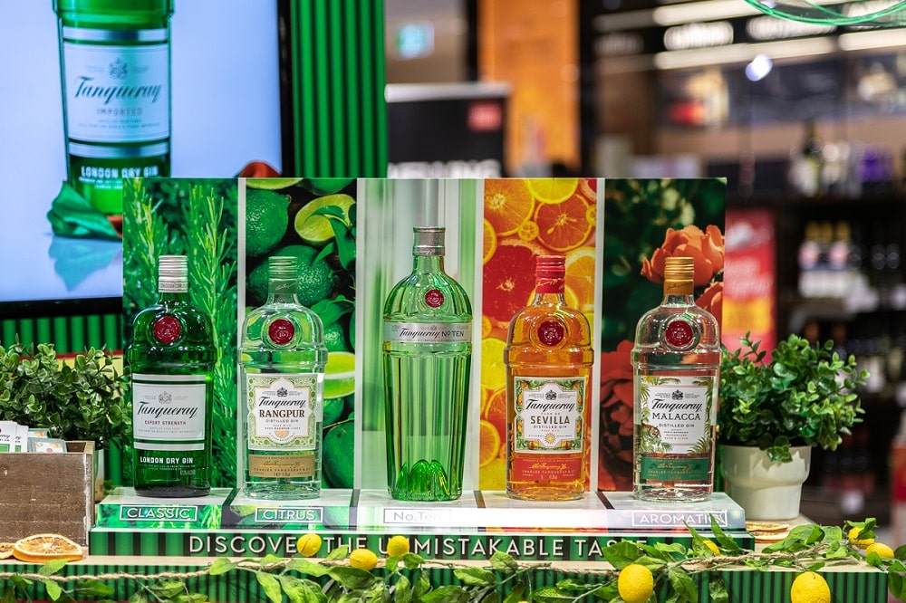 Media Mortar_Tanqueray Gin_Lotte Duty Free Brisbane Airport