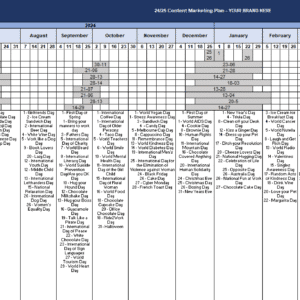 FY24-25 Annual Marketing Plan